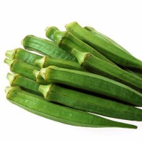 新鮮冷凍黃秋葵 本地綠色無公害黃秋葵健康營養(yǎng)多