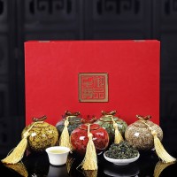 紅茶禮盒裝正山小種茶葉濃香型陶瓷罐裝武夷山端午節(jié)送禮佳品