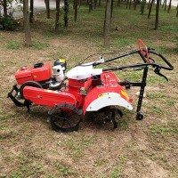 旋轉(zhuǎn)開溝機 農(nóng)用土豆甘蔗旋耕機 耕地機田園開溝機